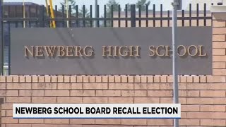 Votes continue to be counted for Newberg school board recall election [upl. by Karil]