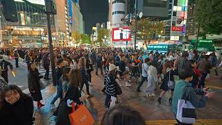 4K・ Tokyo Shibuya quotcancelledquot Halloween  October 28・4K HDR [upl. by Ennoid]