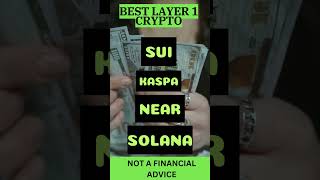 Top Layer 1 Cryptocurrencies You Need to Know in 2024 sui kaspa near solana [upl. by Katerine612]