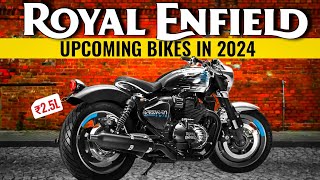 TOP 4 Upcoming Royal Enfield Bikes in 2024🔥 [upl. by Moia475]