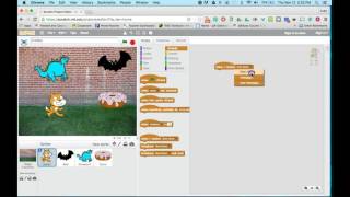 Scratch Tutorial  How to use a Broadcast message [upl. by Sasnett]