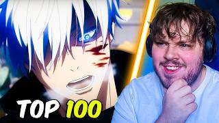 Reacting To The TOP 100 MOST Streamed Anime Openings OF ALL TIME [upl. by Orapma]