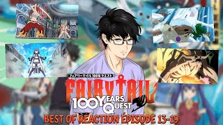 BEST OF RÉACTION FAIRY TAIL 100 YEARS QUEST  ÉPISODE 1319 [upl. by Assylla]