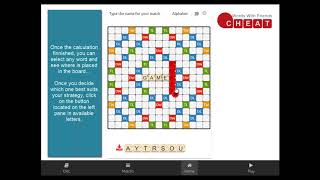 Words With Friends Cheat  The unbeatable tool [upl. by Micki]