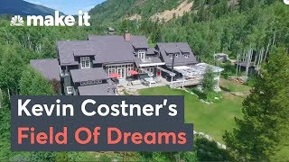 Inside Kevin Costners 250000 Per Week Aspen Estate [upl. by Per]