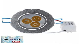 9W 12W 15W LED Ceiling Downlight Recessed LED Wall lamp Spot light Review [upl. by Earla]