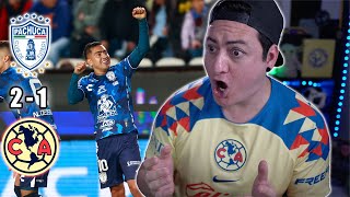 ¡SE ACABÓ EL INVICTO Reacciones Pachuca 21 América [upl. by Riley]