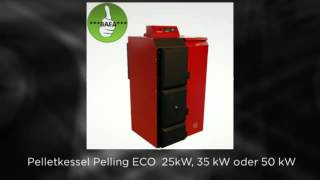 Thermoflux Set Pelletkessel Pelling ECO 25kW 35 kW oder 50 [upl. by Anivle132]