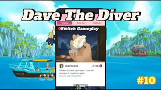 Dave The Diver Gameplay 10  Marlin is so difficult to catch no commentary [upl. by Ettenot]