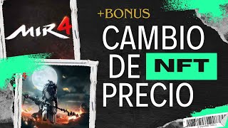 MIR4 TUTORIAL Cambio de Precio NFT  BONUS [upl. by Nahtaoj381]