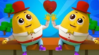 Humpty Dumpty sedeva su una parete canzoni per bambini rime per i bambini Preschool Rhymes [upl. by Mur904]