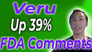 Veru Stock FDA Makes Comments Ahead Of Advisory Committee [upl. by Rasaec358]