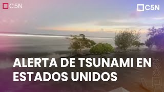 EEUU ALERTA de TSUNAMI para la COSTA OESTE [upl. by Ackerley]