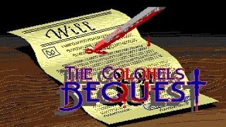 Laura Bow Colonels Bequest gameplay PC Game 1989 [upl. by Reve]