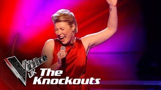 Moya sings Woman in The Voice UK S8 Knockouts and move on  SubEsp [upl. by Anaerol411]