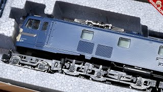 名機ゴハチキター KATO EF58大窓・ブルーをセットアップ  鉄道模型 HOゲージ [upl. by Rella724]