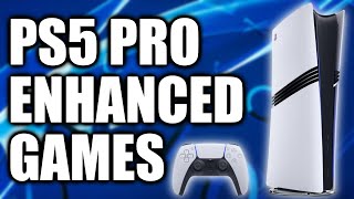 PS5 Pro Games List Growing 67 Games [upl. by Ayatnwahs]