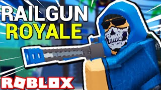 RAILGUN ROYALE CON KAMI32 😎😂 ARSENAL  Roblox [upl. by Amari146]