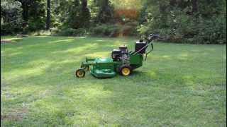 John Deere walk behind mower GS45 [upl. by Eulalie29]