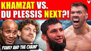 Daniel Cormier amp Ben Askren on Khamzat Chimaev STEALING Sean Stricklands DDP fight Islam vs Ilia [upl. by Ialda966]