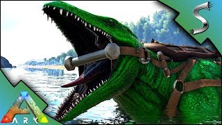 ARK MOSA MUTATIONS BREEDING FOR MUTANT MOSASAURUS  Ark Mutation Factory [upl. by Llenel]