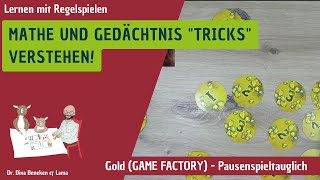 Mathespiel Grundschule Gold GAME FACTORY spielend lernen und lehren in Klasse 1 und 2 [upl. by Ardnuaek]