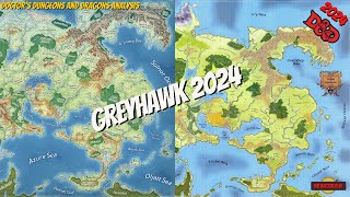 DnD 2024 Greyhawk Review and Showcase What Does The New Map Tell Us [upl. by Steddman900]