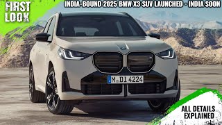 2025 BMW X3 SUV Launched With Hybrid Power And Curved Display  Full Interior Exterior [upl. by Medor]