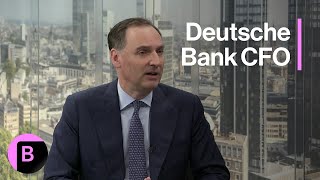 Deutsche Bank CFO on Earnings Buybacks ECB Full Intv [upl. by Attej729]