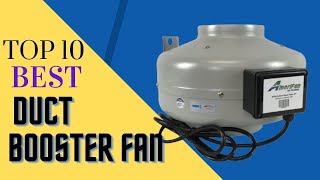 Top 10 Best Duct Booster Fan With Pressure Switch [upl. by Olram]