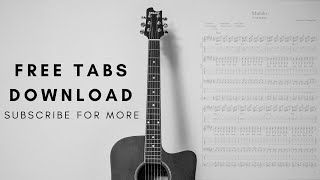 IV OF SPADES  Mundo Guitar Tabs with Bass and Drums [upl. by Ralfston]