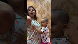 priyankastimestory babygold minivlog pujasahaofficial masih maa love pure bonding [upl. by Ranita]