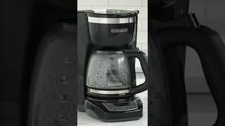 BLACKDECKER 12Cup Digital Coffee Maker Programmable shorts youtubeshorts [upl. by Rehotsirk92]