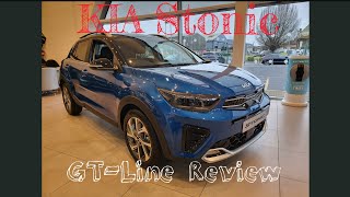 Kia Stonic GT Line ReviewKia Stonic WalkroundNew Kia StonicNew CarsHatchbackWatch This [upl. by Zeph]