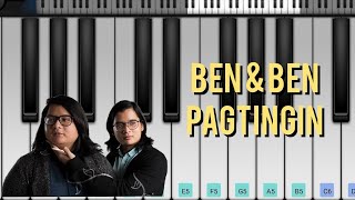 Ben amp Ben Pagtingin llPiano AppEasy Piano Tutorial [upl. by Towill]