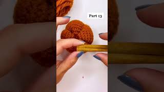 How to Crochet a Pumpkin Part 13 1 crochet [upl. by Anej]