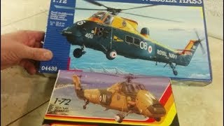 Building a pair of Wessex Helicopters 172 Pt1 [upl. by Oby]