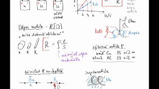 FS42 Elektrický proud odpor Ohmův zákon  Fyzika Maturita [upl. by Hesther]