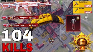 104 KILLS😈 NEW MODE BEST AGGRESSIVE RUSH GAMEPLAY 🔥AUDIRS6RWTTQ5Q7Q8A1A3A4A5A6A8S5S6 [upl. by Nivahb]