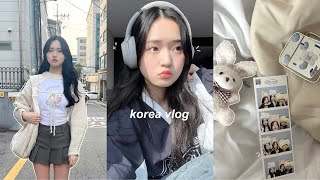 KOREA VLOG shopping in myeongdong what i eat on the plane ride exploring seoul new hair amp more [upl. by Deirdra]