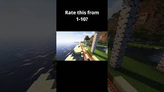 Fastest Minecart in Minecraft minecraft trending minecraftbuilding tutorial shorts [upl. by Adniled749]