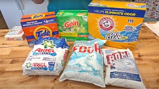 Which Laundry Detergent Is Best Testing The Best Laundry Detergent Powder [upl. by Eneryc]