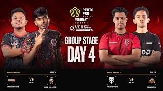 Penta Pro Series  Valorant  Season 2  VCT OffSeason Official Event  Group Stage  Day 4 [upl. by Natividad]