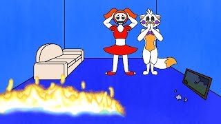 Minecraft Fnaf Circus Baby and Lolbit Roommate Disaster Minecraft Roleplay [upl. by Hallie435]