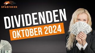 Dividenden Oktober 2024 💸 – Wie viel habe ich mit meinem 178k Portfolio verdient 📊 [upl. by Eihs]