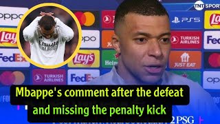 Mbappés comment after missing the penalty and Real Madrids 20 defeat to Liverpool [upl. by Mello]