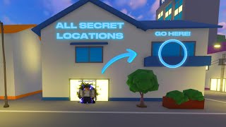 ALL SECRET Locations In Anime Punching Simulator 2 [upl. by Aicila]