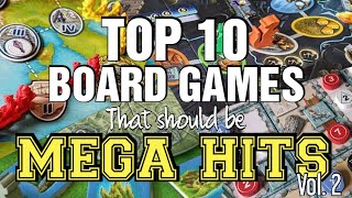 Top 10 Board Games That Should Have Been MEGA HITS Vol 2  Chairman of the Board [upl. by Nagiam735]