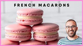 Perfect French Macarons Swiss Method  Foolproof Recipe [upl. by Giacobo]