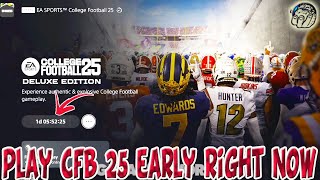 CFB 25  OFFICIAL Early CFB 25 EAAccess EAPlay CFB 25 Ultimate Team LiveStream [upl. by Dnanidref]